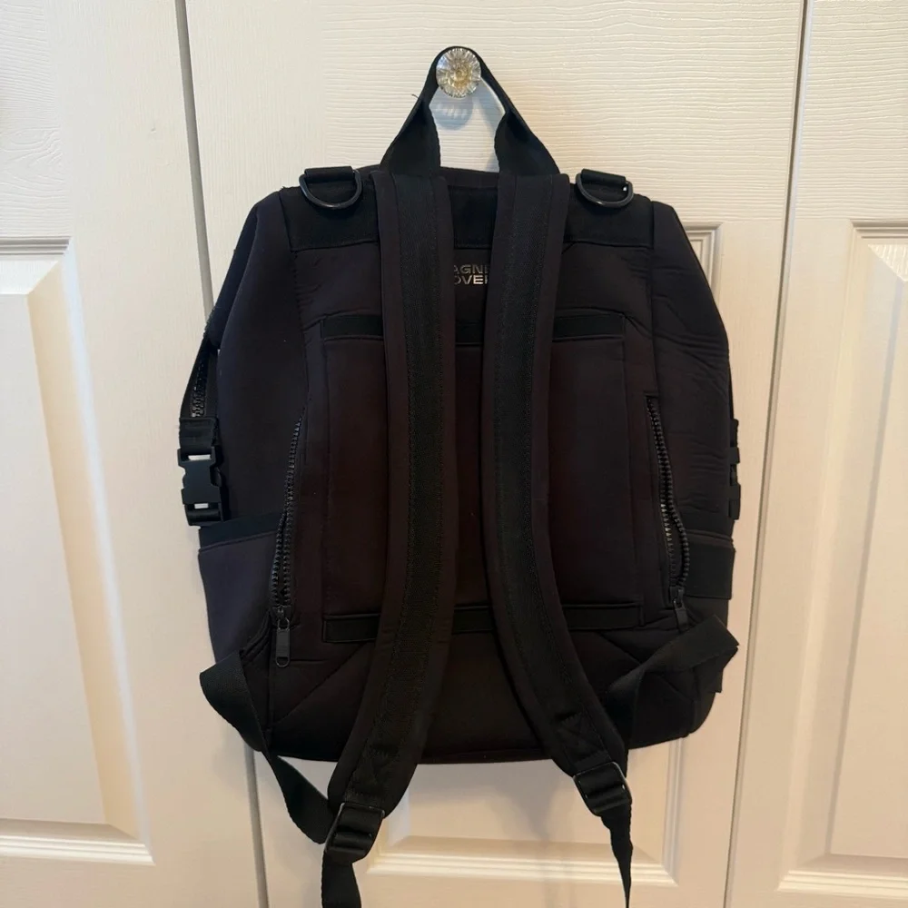 Dagne Dover Indi Medium Neoprene Diaper Bag in Black